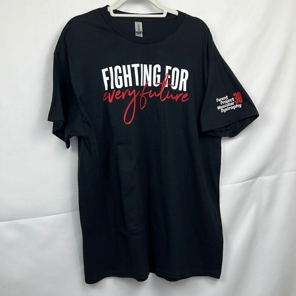 Gildan Black Muscular Dystrophy Awareness Support t-shirt NWOT